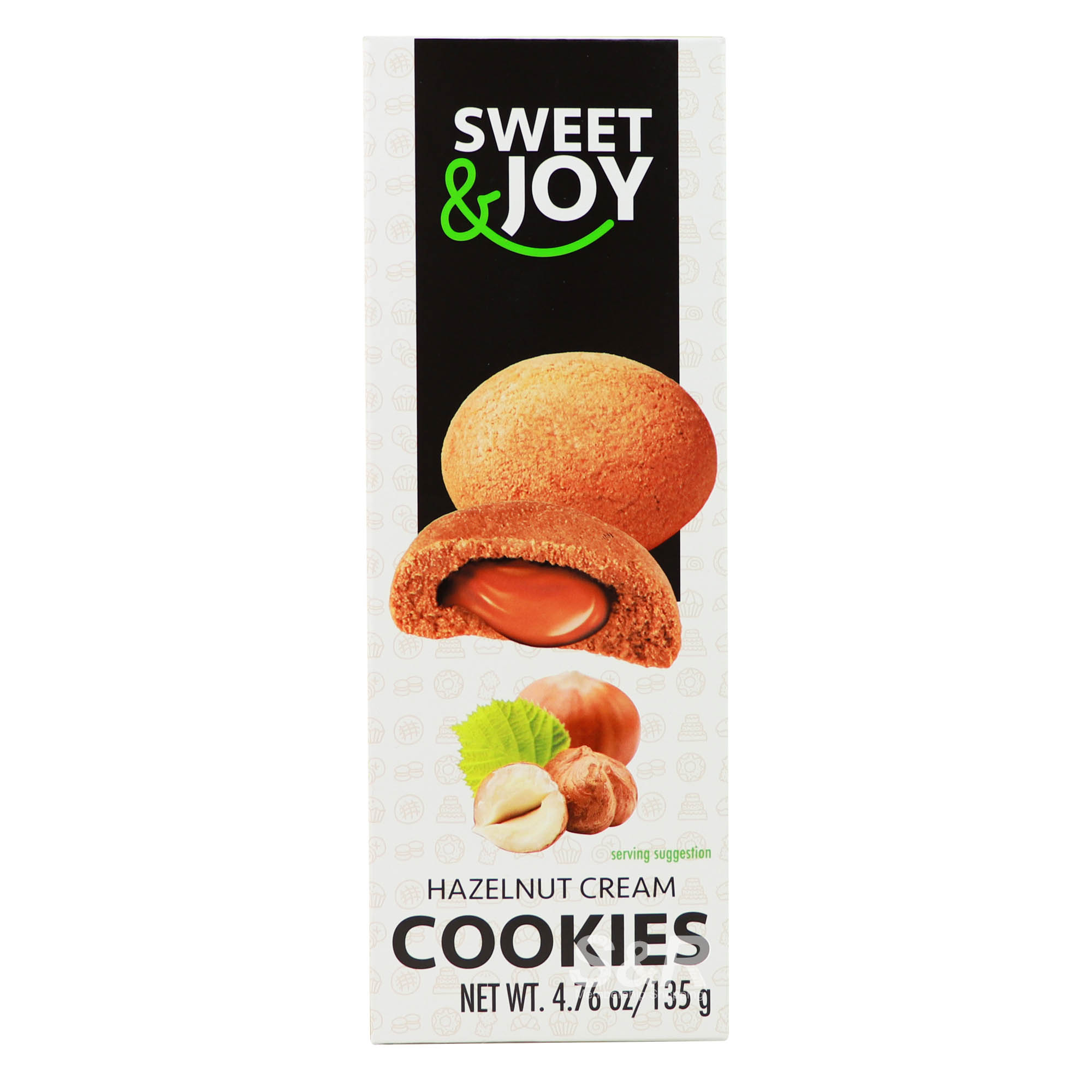 Sweet & Joy Hazelnut Cream Cookies 135g